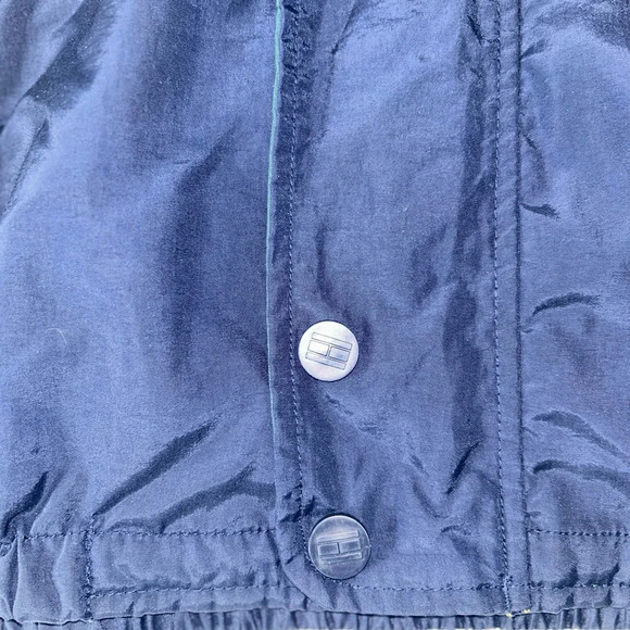 Vintage Tommy Hilfiger M 90s Hooded Jacket Sailing Windbreaker Coat - Picture 5 of 9